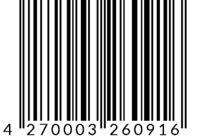 Produktdatenblatt 4270003260916 EAN Produktdatenblatt 4270003260916 EAN