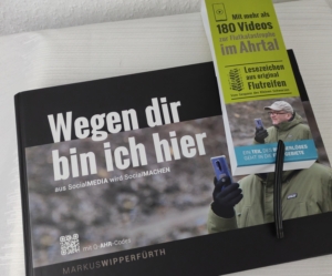 Buch Wegen dir bin ich hier zur Ahrtal-Katastrophe Buch Wegen dir bin ich hier zur Ahrtal-Katastrophe